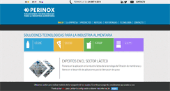 Desktop Screenshot of perinox.com